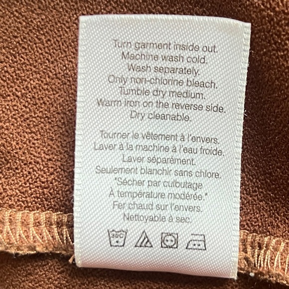 Coldwater Creek Faux Suede Pants - Size 18W - Picture 8 of 8